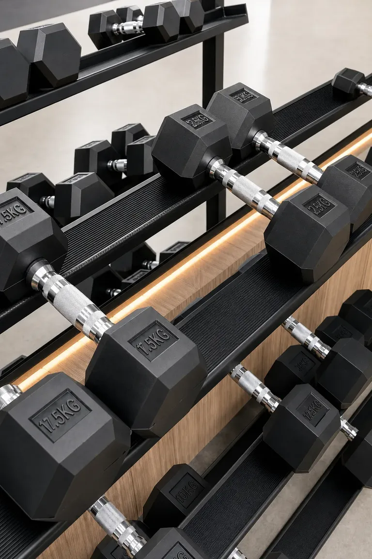 Dumbbell untuk latihan penguatan