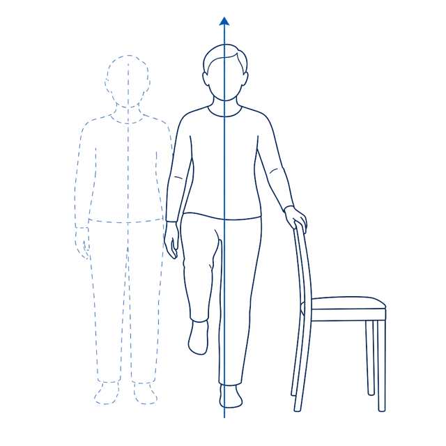 Ilustrasi: Berdiri satu kaki