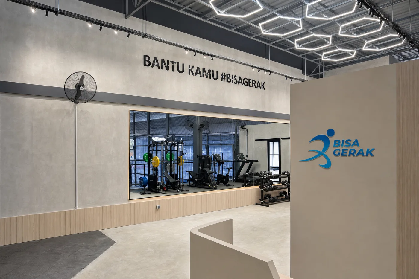 Area depan Bisa Gerak di TAP Club Gading Serpong